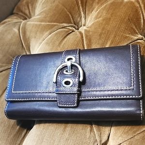 Coach Soft Brown Leather Wallet